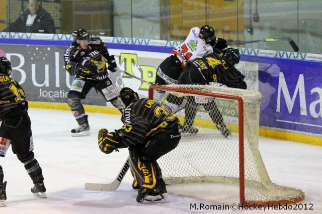 Photo hockey match Rouen - Amiens  le 14/11/2012