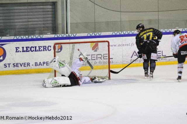 Photo hockey match Rouen - Amiens  le 14/11/2012