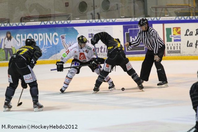 Photo hockey match Rouen - Amiens  le 14/11/2012