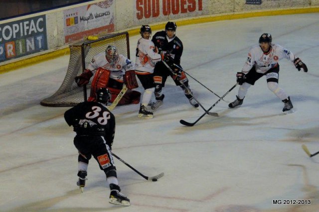 Photo hockey match Bordeaux - Toulouse-Blagnac le 17/11/2012