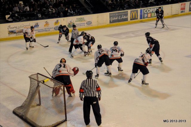 Photo hockey match Bordeaux - Toulouse-Blagnac le 17/11/2012