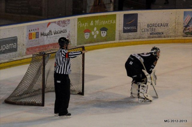 Photo hockey match Bordeaux - Toulouse-Blagnac le 17/11/2012