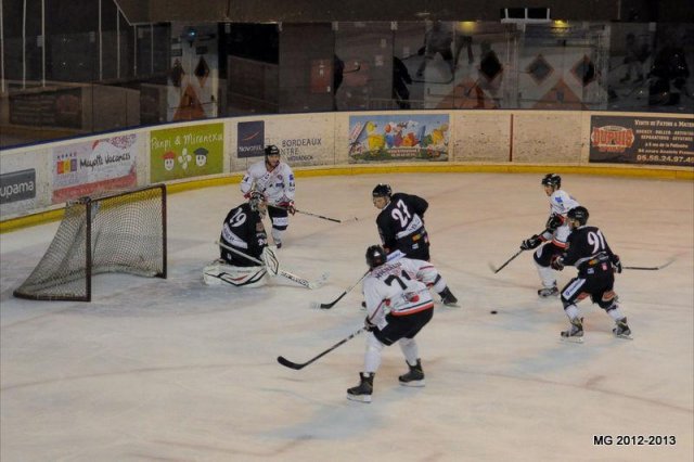 Photo hockey match Bordeaux - Toulouse-Blagnac le 17/11/2012