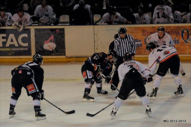 Photo hockey match Bordeaux - Toulouse-Blagnac le 17/11/2012