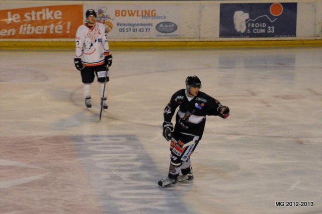 Photo hockey match Bordeaux - Toulouse-Blagnac le 17/11/2012