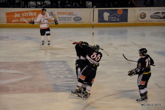 Photo hockey match Bordeaux - Toulouse-Blagnac le 17/11/2012