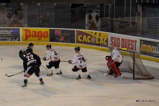 Photo hockey match Bordeaux - Toulouse-Blagnac le 17/11/2012
