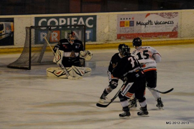 Photo hockey match Bordeaux - Toulouse-Blagnac le 17/11/2012