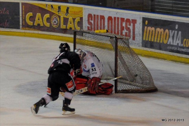 Photo hockey match Bordeaux - Toulouse-Blagnac le 17/11/2012