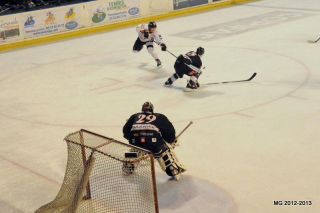 Photo hockey match Bordeaux - Toulouse-Blagnac le 17/11/2012