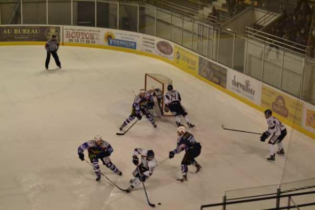 Photo hockey match Epinal  - Angers  le 16/11/2012