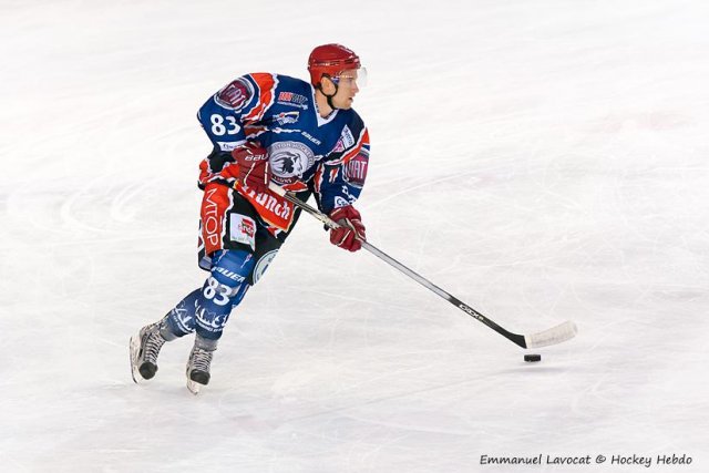 Photo hockey match Lyon - Courbevoie  le 17/11/2012