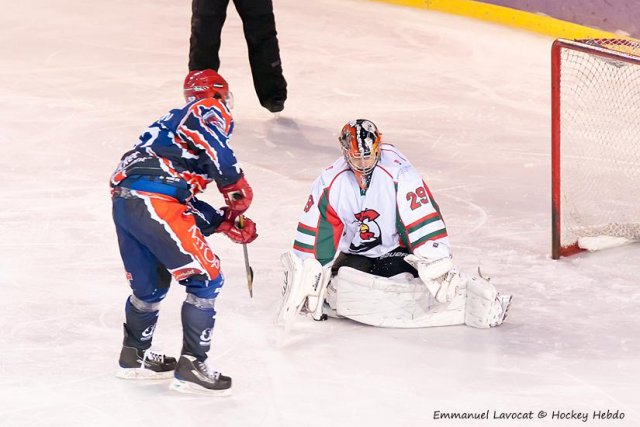 Photo hockey match Lyon - Courbevoie  le 17/11/2012