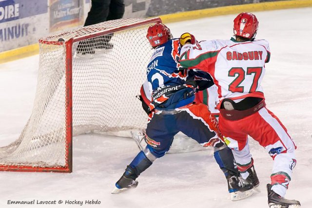 Photo hockey match Lyon - Courbevoie  le 17/11/2012