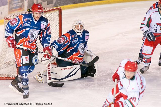 Photo hockey match Lyon - Courbevoie  le 17/11/2012