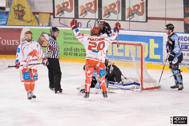 Photo hockey match Tours  - Valence le 17/11/2012