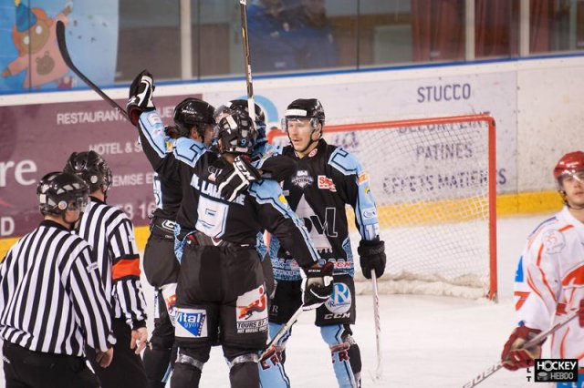 Photo hockey match Tours  - Valence le 17/11/2012