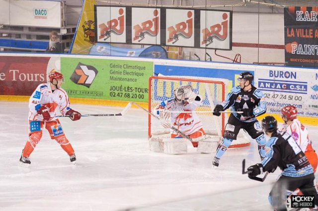 Photo hockey match Tours  - Valence le 17/11/2012