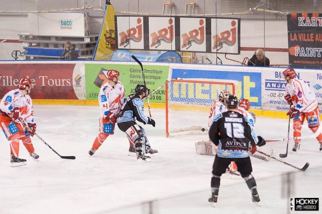 Photo hockey match Tours  - Valence le 17/11/2012