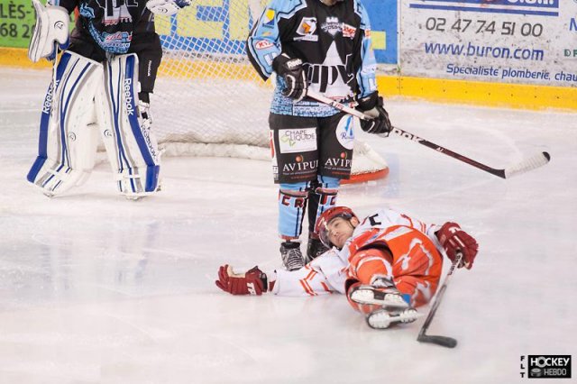Photo hockey match Tours  - Valence le 17/11/2012