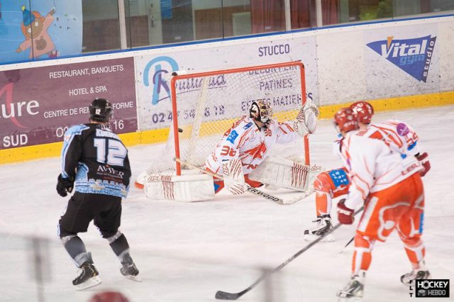 Photo hockey match Tours  - Valence le 17/11/2012