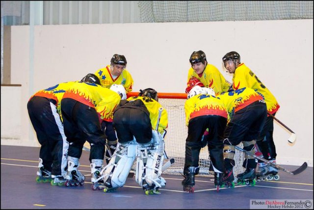 Photo hockey reportage Roller : Photos Epinal vs Strasbourg