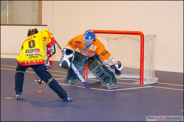 Photo hockey reportage Roller : Photos Epinal vs Strasbourg
