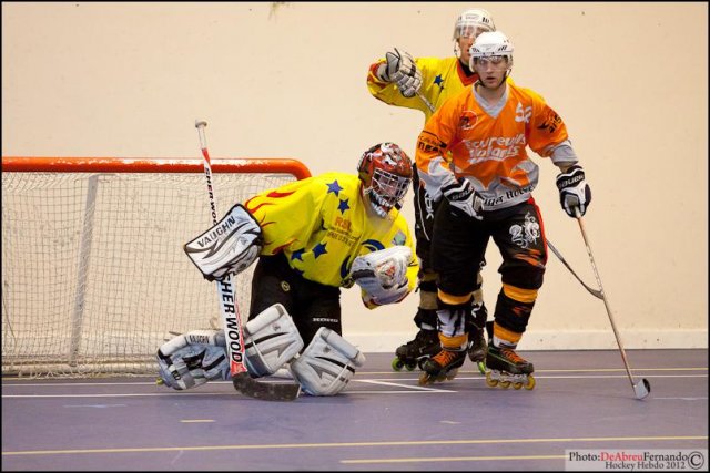 Photo hockey reportage Roller : Photos Epinal vs Strasbourg