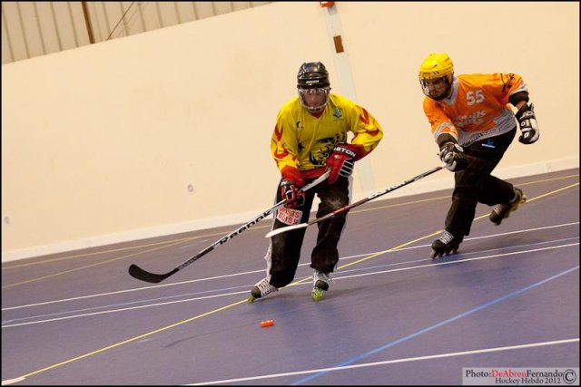 Photo hockey reportage Roller : Photos Epinal vs Strasbourg