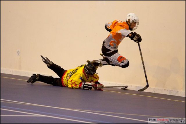 Photo hockey reportage Roller : Photos Epinal vs Strasbourg