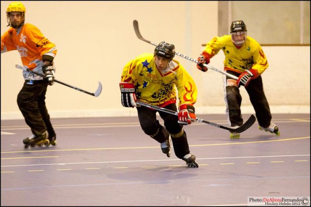 Photo hockey reportage Roller : Photos Epinal vs Strasbourg