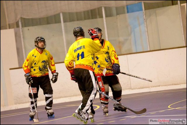 Photo hockey reportage Roller : Photos Epinal vs Strasbourg
