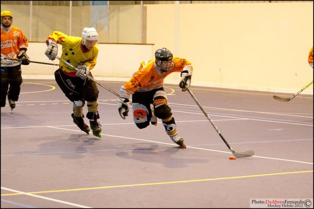 Photo hockey reportage Roller : Photos Epinal vs Strasbourg