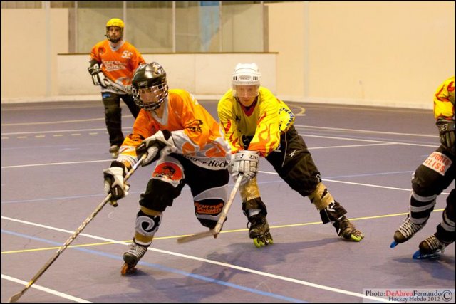 Photo hockey reportage Roller : Photos Epinal vs Strasbourg