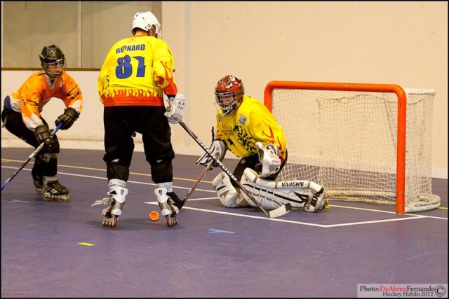 Photo hockey reportage Roller : Photos Epinal vs Strasbourg