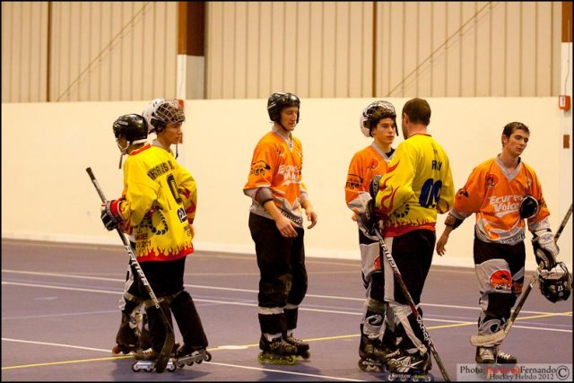 Photo hockey reportage Roller : Photos Epinal vs Strasbourg