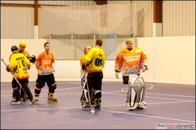 Photo hockey reportage Roller : Photos Epinal vs Strasbourg