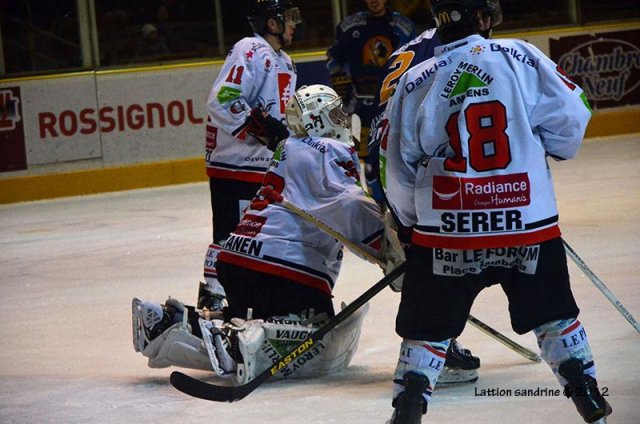 Photo hockey match Chamonix  - Amiens  le 18/11/2012