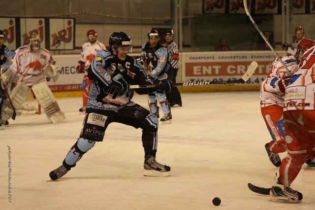 Photo hockey match Tours  - Valence le 17/11/2012