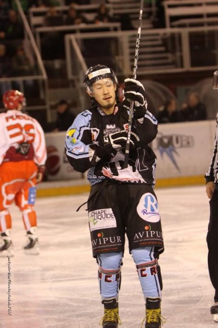Photo hockey match Tours  - Valence le 17/11/2012