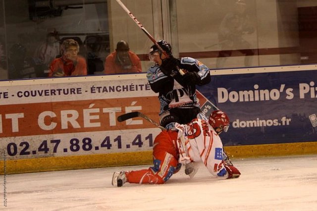Photo hockey match Tours  - Valence le 17/11/2012