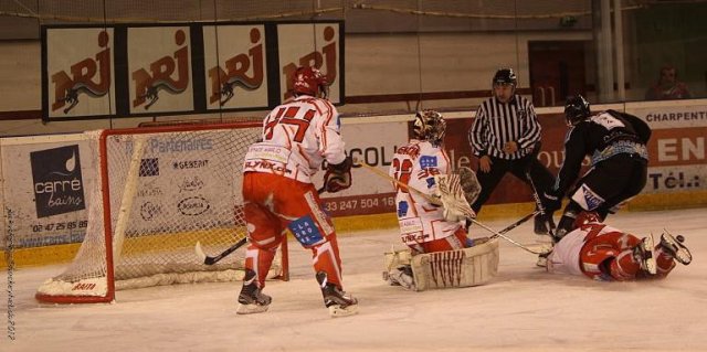 Photo hockey match Tours  - Valence le 17/11/2012
