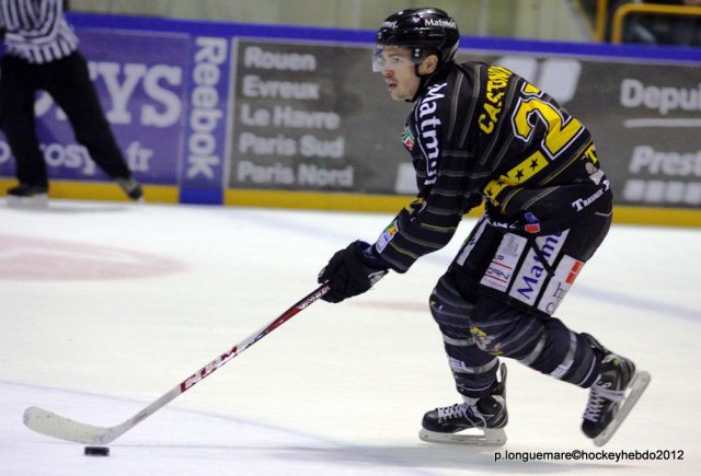 Photo hockey match Rouen - Morzine-Avoriaz le 18/11/2012