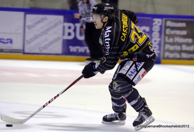 Photo hockey match Rouen - Morzine-Avoriaz le 18/11/2012