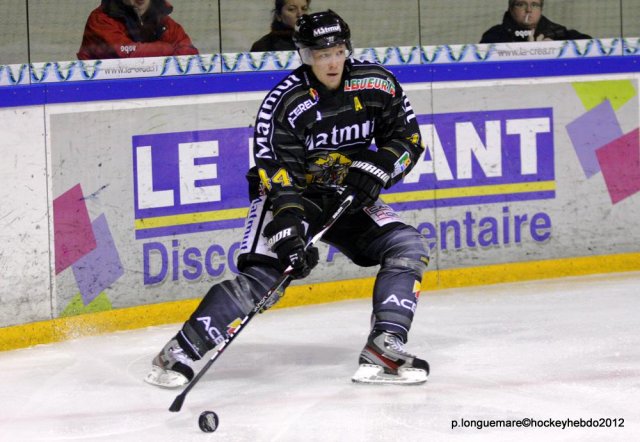 Photo hockey match Rouen - Morzine-Avoriaz le 18/11/2012