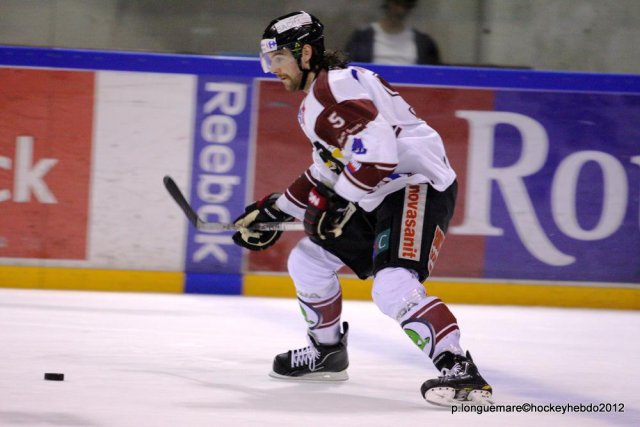 Photo hockey match Rouen - Morzine-Avoriaz le 18/11/2012