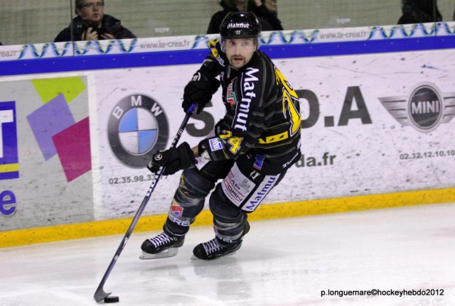 Photo hockey match Rouen - Morzine-Avoriaz le 18/11/2012