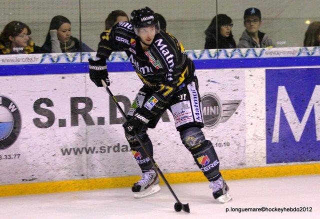 Photo hockey match Rouen - Morzine-Avoriaz le 18/11/2012