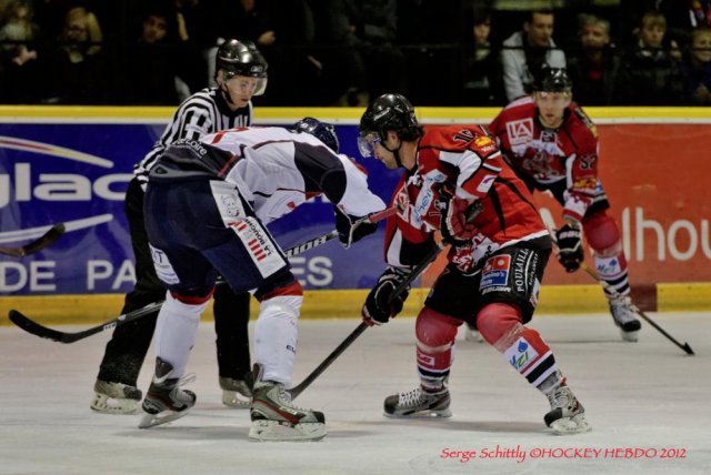 Photo hockey match Mulhouse - Angers  le 18/11/2012