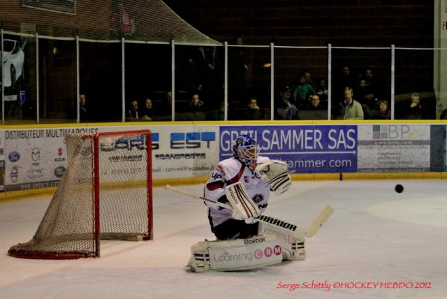 Photo hockey match Mulhouse - Angers  le 18/11/2012